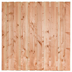 Schutting Zwarte Woud 180x180 Douglas 21 planks geschaafd