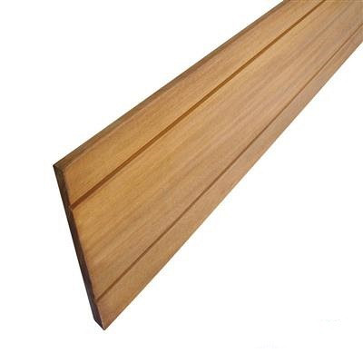 Plank Hardhout 365x14,5x1,6cm Geschaafd